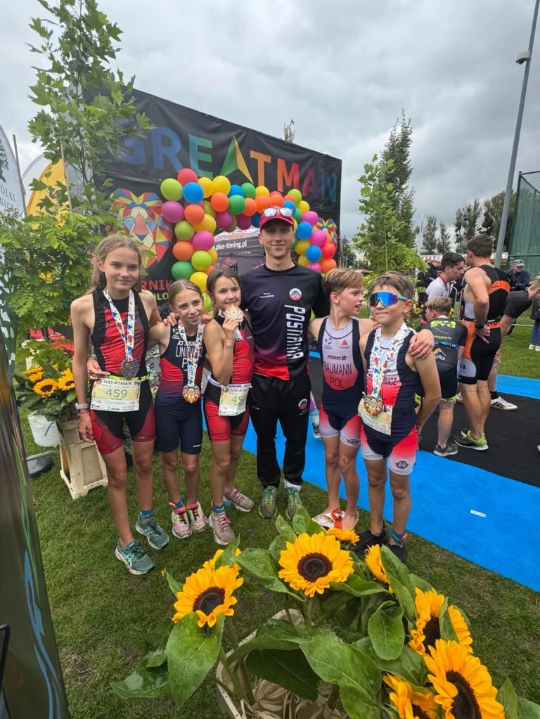 Deszcz, błoto i medale! KS Posnania na Greatman Kórnik Triathlon 2025 💪🌧🔥
