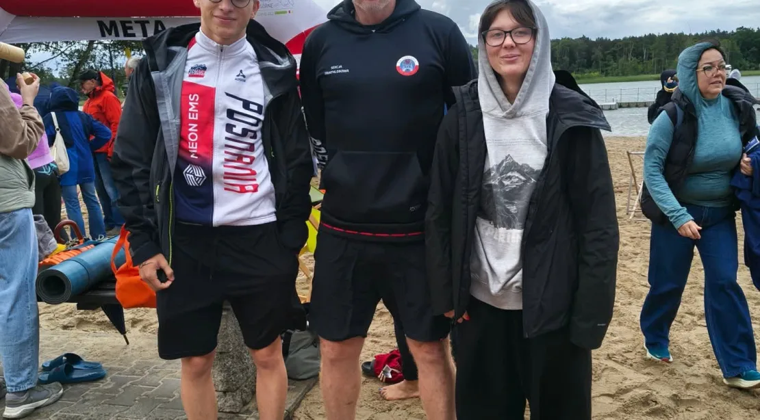 Weekend startowy KS Posnania podczas zawodów triathlonowych i open water